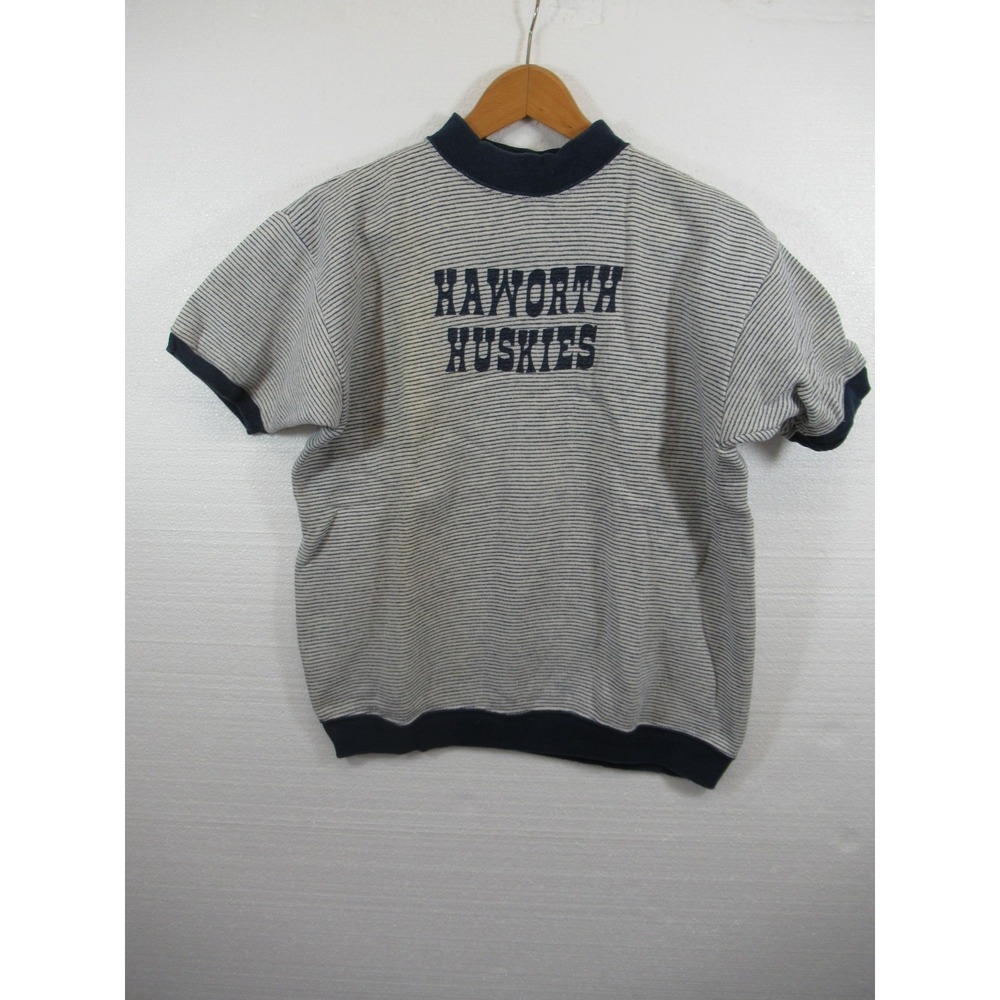 Vintage 60s Champion Sweatshirt Men Large Haworth Huskies Kokomo Indiana